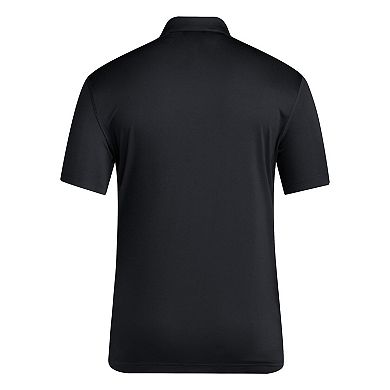 Men's adidas Black Texas Tech Red Raiders 2024 Coaches AEROREADY Polo