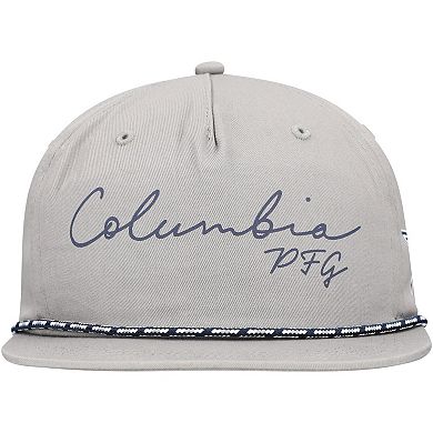Men's Columbia Gray Dallas Cowboys PHG Back Tack Adjustable Hat