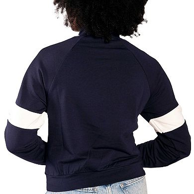 Women's Lusso Navy Philadelphia Phillies Monica Pullover Sweatshirt