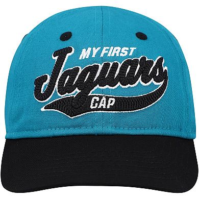Infant Teal/Black Jacksonville Jaguars My First Tail Sweep Slouch Flex Hat