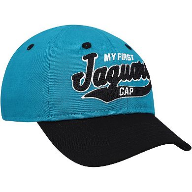 Infant Teal/Black Jacksonville Jaguars My First Tail Sweep Slouch Flex Hat