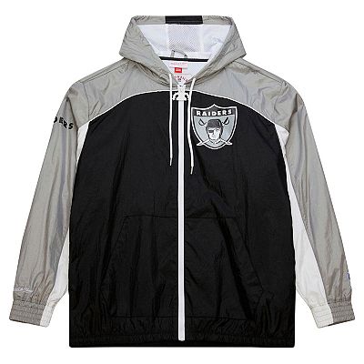 Men's Mitchell & Ness Black/Silver Oakland Raiders Big Shot