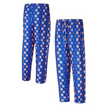 Men's Concepts Sport Navy Denver Broncos Record All Over Knit Pants