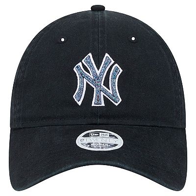 【海外限定】Women ニューエラ NewEra 9TWENTY New York Yankees Women's New Era Black New York Yankees Glitz 9TWENTY