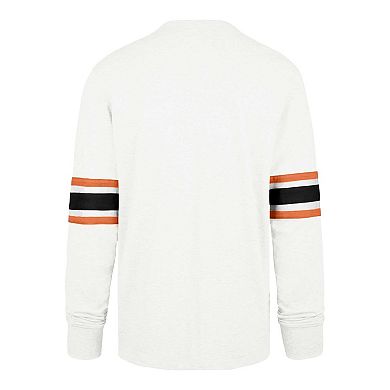 Men's '47 White Cincinnati Bengals Premier Brex Long Sleeve T-Shirt