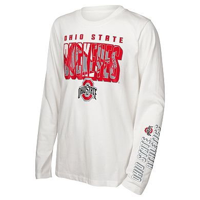 Preschool Ohio State Buckeyes In the Mix T-Shirt Combo Set