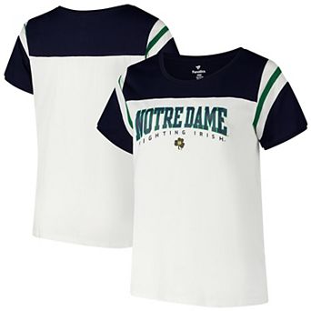 Women's Fanatics White Notre Dame Fighting Irish Plus Size Winning Gear T-Shirt