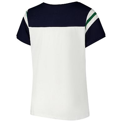 Women's Fanatics White Notre Dame Fighting Irish Plus Size Winning Gear T-Shirt