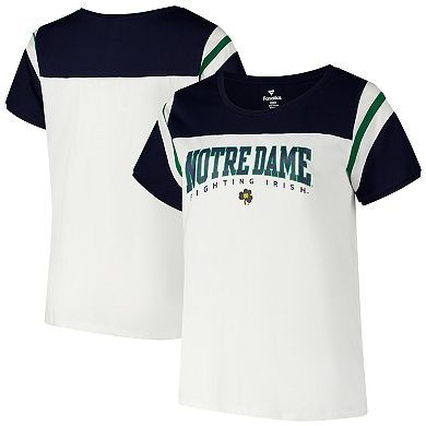 Women's Fanatics White Notre Dame Fighting Irish Plus Size Winning Gear T-Shirt