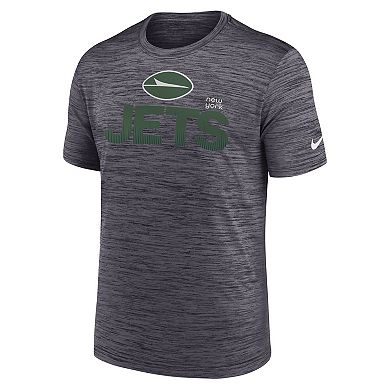 Men's Nike Black New York Jets Blitz Velocity Modern Performance T-Shirt
