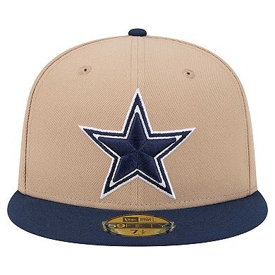 Men's New Era Tan Dallas Cowboys 59FIFTY Fitted Hat