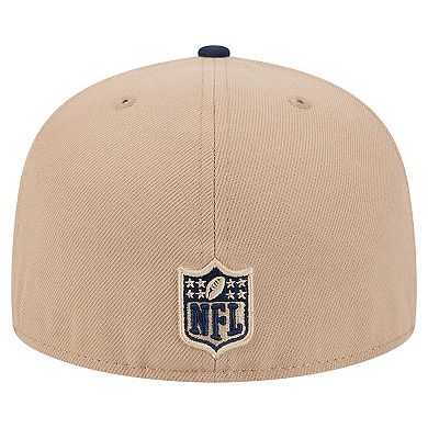 Men's New Era Tan Dallas Cowboys 59FIFTY Fitted Hat