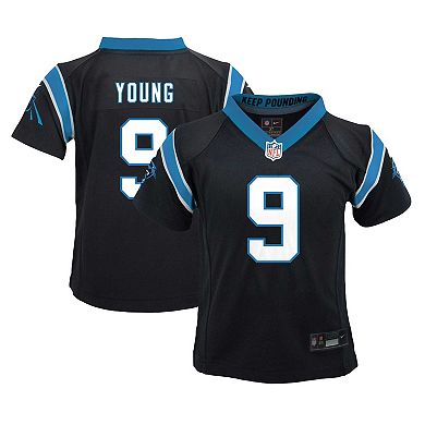 Infant Nike Bryce Young Black Carolina Panthers Player Game Jersey