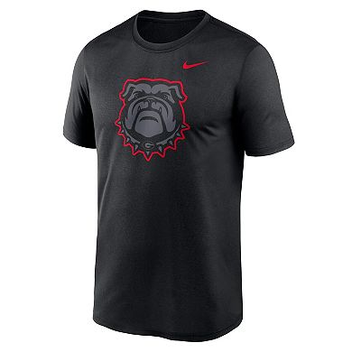 Men's Nike Black Georgia Bulldogs Color Pop Logo Legend T-Shirt