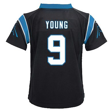 Preschool Nike Bryce Young Black Carolina Panthers Player Game Jersey