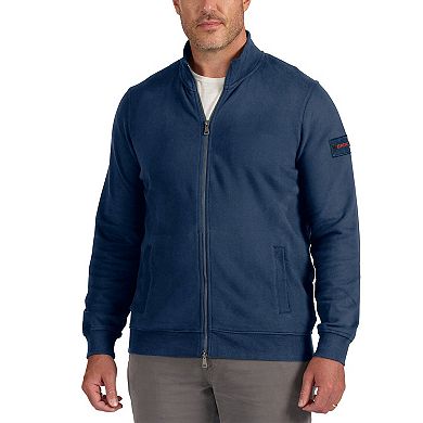 Men's J. Palmer Navy Denver Broncos QB1 Full-Zip Sweatshirt