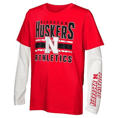 Preschool Nebraska Huskers In the Mix T-Shirt Combo Set