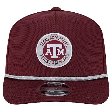 Men's New Era Maroon Texas A&M Aggies COOLERA 9SEVENTY Rope Stretch-Snap Hat