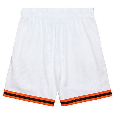 Men's Mitchell & Ness White Denver Nuggets 2006/07 Replica Shorts