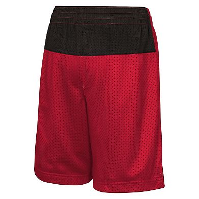Youth Red Tampa Bay Buccaneers Game Time Color-Block Shorts