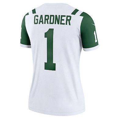 Women's Nike Ahmad Sauce Gardner White New York Jets Classic Alternate Legend Player Jersey