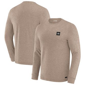 Men's J. Palmer Tan San Francisco 49ers Four Down Long Sleeve T-Shirt