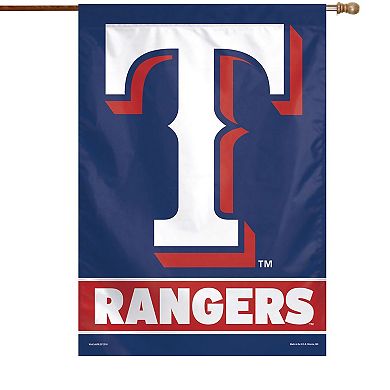 WinCraft Texas Rangers 28" x 40" Wordmark House Flag