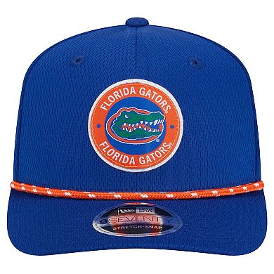 Men's New Era Royal Florida Gators COOLERA 9SEVENTY Rope Stretch-Snap Hat
