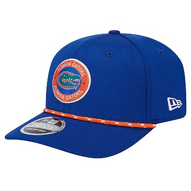 Men's New Era Royal Florida Gators COOLERA 9SEVENTY Rope Stretch-Snap Hat