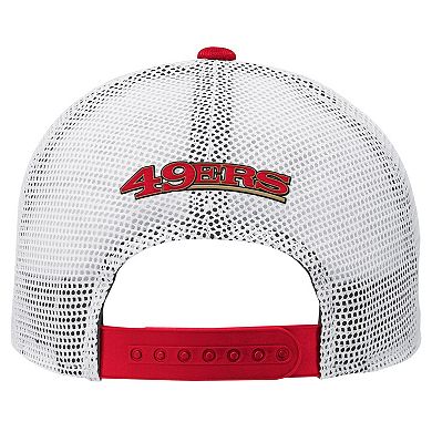 Preschool Scarlet San Francisco 49ers Core Lockup Trucker Adjustable hat