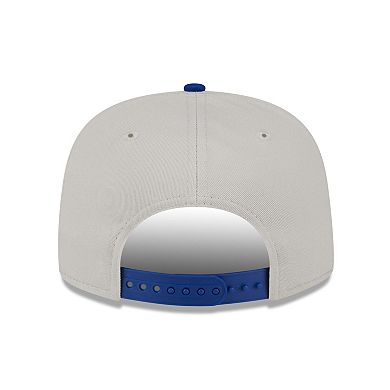 Men's New Era Cream Atlanta Braves Iron Golfer Snapback Hat