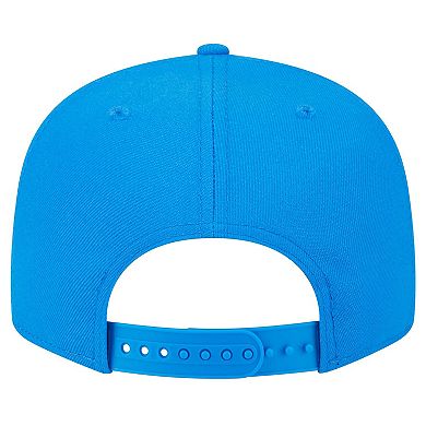 Men's New Era Blue Detroit Lions Main Script 9FIFTY Snapback Hat