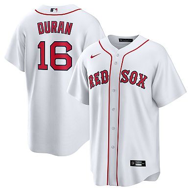 Men's Nike Jarren Duran White Boston Red Sox Home Replica Player Jersey