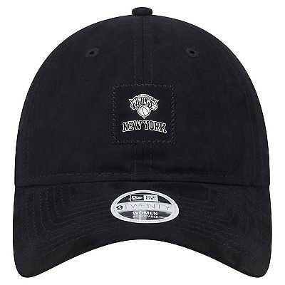 Women's New Era Black New York Knicks Sport Night Suede