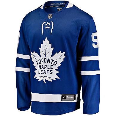 Men's Fanatics John Tavares Blue Toronto Maple Leafs Home Breakaway Player Jersey