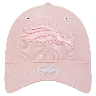 Women's New Era Light Pink Denver Broncos Main 9TWENTY Adjustable Hat