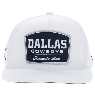 Men's HOOey White Dallas Cowboys America's Team Adjustable Hat
