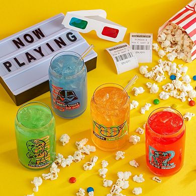 Star Wars Now Playing 4-piece Glass Tumbler Set