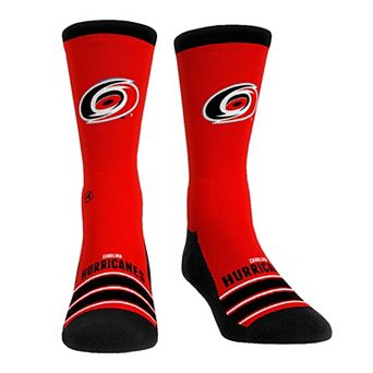 Unisex Rock Em Socks Carolina Hurricanes Gametime Stripe Crew Socks