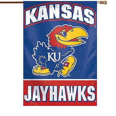 "WinCraft Kansas Jayhawks 28"" x 40"" Primary Logo Single-Sided Vertical Banner"