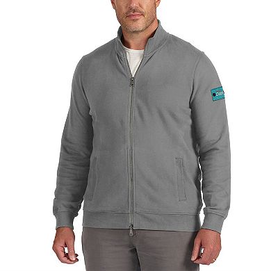 Men's J. Palmer Graphite Miami Dolphins QB1 Full-Zip Sweatshirt