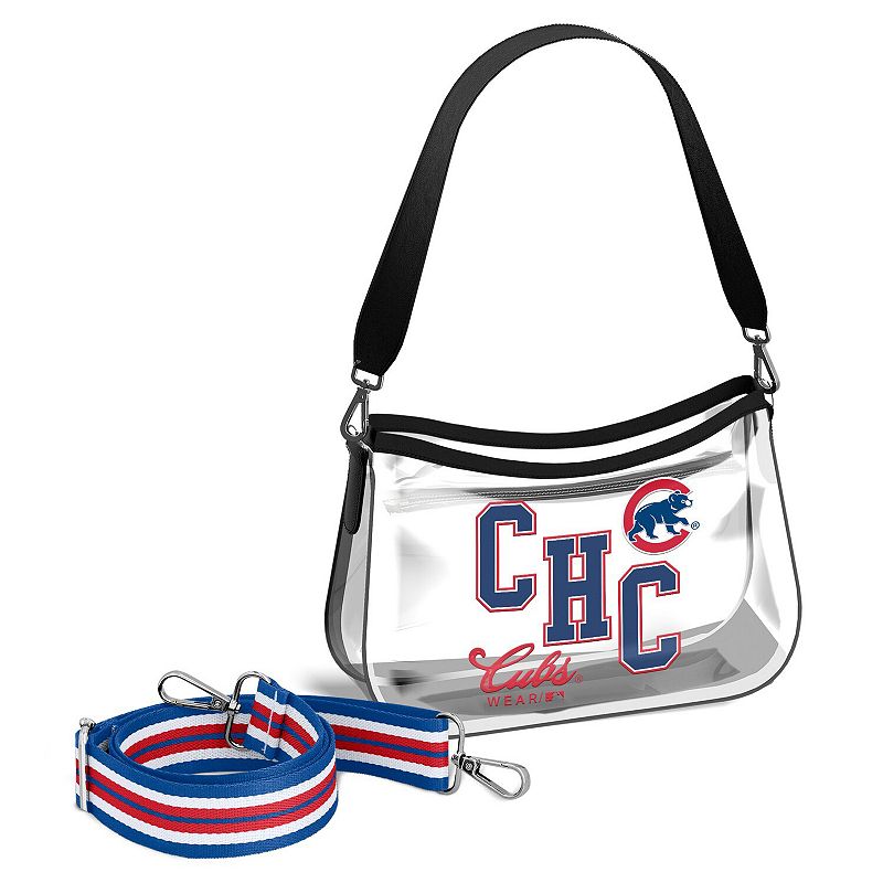 WEAR by Erin Andrews Chicago Cubs Clear Stadium Mini Purse, Team