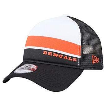Preschool New Era Black Cincinnati Bengals Sport Night Color Block 9FORTY A-Frame Trucker Adjustable Hat