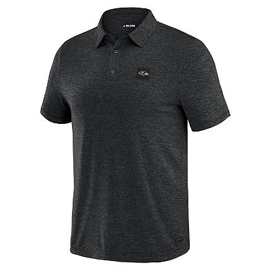 Men's J. Palmer Black Baltimore Ravens Four Down Polo