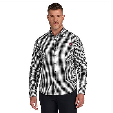Men's J. Palmer Black Alabama Crimson Tide Dual Threat Long Sleeve Button-Up Shirt