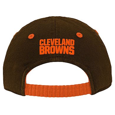 Infant Brown Cleveland Browns Team Slouch Flex Hat