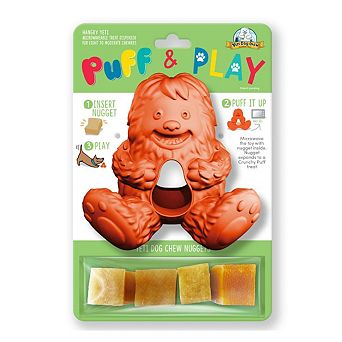 Yeti Puff & Play Dog Toy Interactive Nuggets Treat Dispenser - Light to Moderate Chewerss