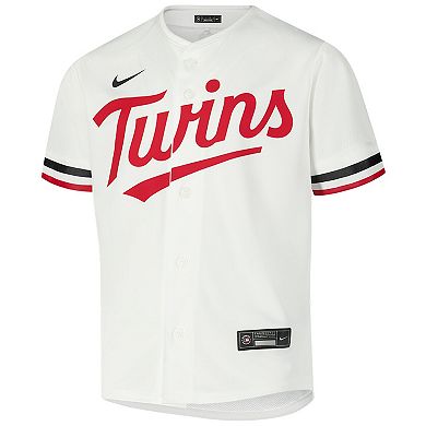 Youth Nike White Minnesota Twins Home Game Jersey