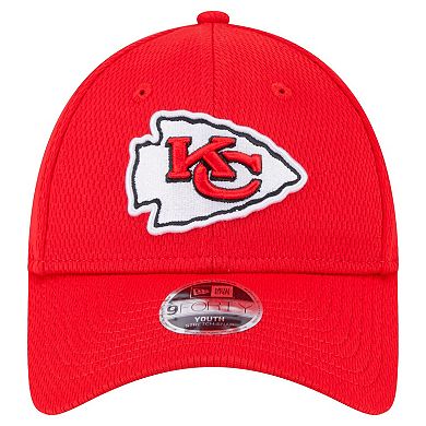 Toddler New Era Red Kansas City Chiefs Main 9FORTY Adjustable Hat