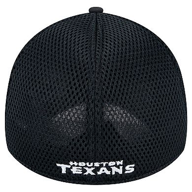 Men's New Era Black Houston Texans Main Neo 39THIRTY Flex Hat